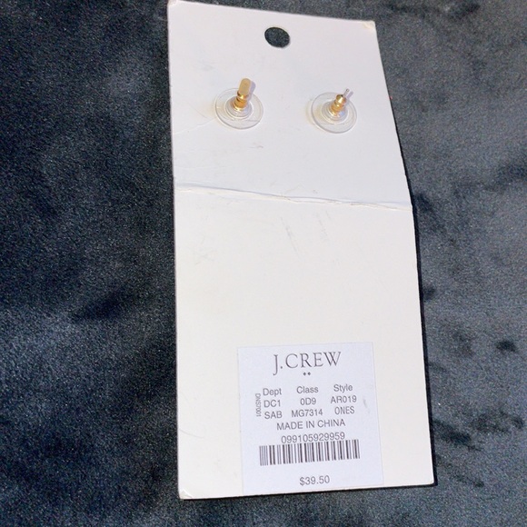 NWT.  J.Crew Hypoallergenic ear post. - Picture 2 of 3